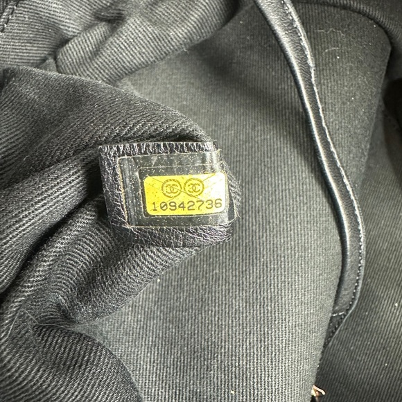 CHANEL CC CHARM LAMBSKIN BOWLER BAG - Picture 13 of 13